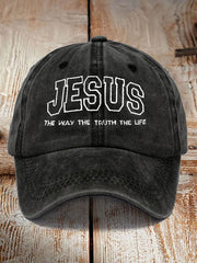 Unisex Jesus The Way The Truth The Life Hat
