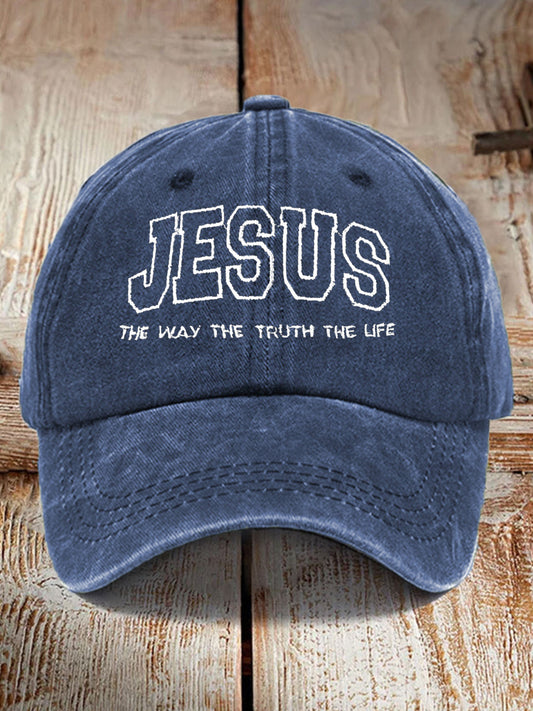 Unisex Jesus The Way The Truth The Life Hat