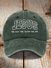 Unisex Jesus The Way The Truth The Life Hat