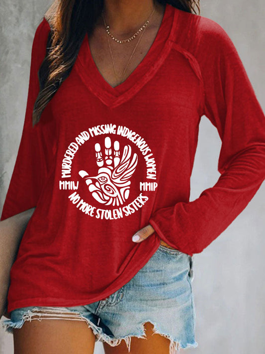 Women's MMIW Printed T-Shirt