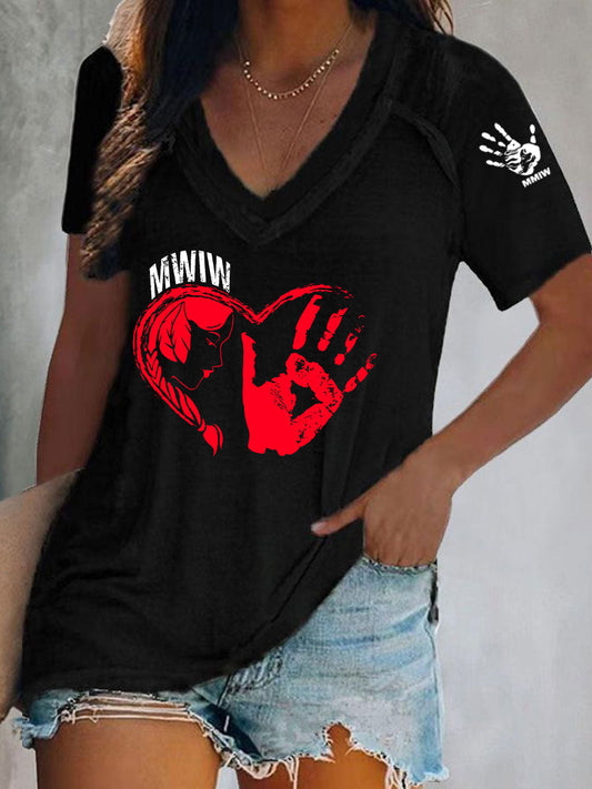 Women's MMIW Printed T-Shirt