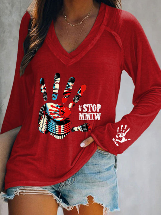 Women's MMIW Printed T-Shirt