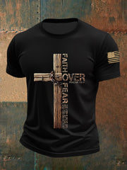 Men's Faith Over Fear Short Sleeves T-shirt