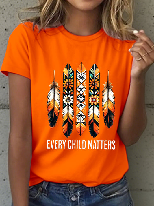 Women's Every Child Matters Print T-Shirt
