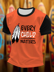Men's every child matters Orange Shirt Day T-shirts