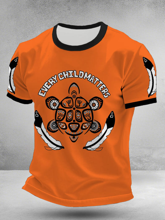 Men's every child matters Orange Shirt Day T-shirts
