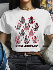 Women's no more stolen sisters T-shirts