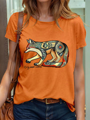 Women's Every Child Matters Indigenous Wolf T-shirts