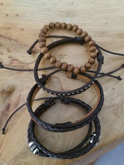 Unisex Native American Feather Bracelets