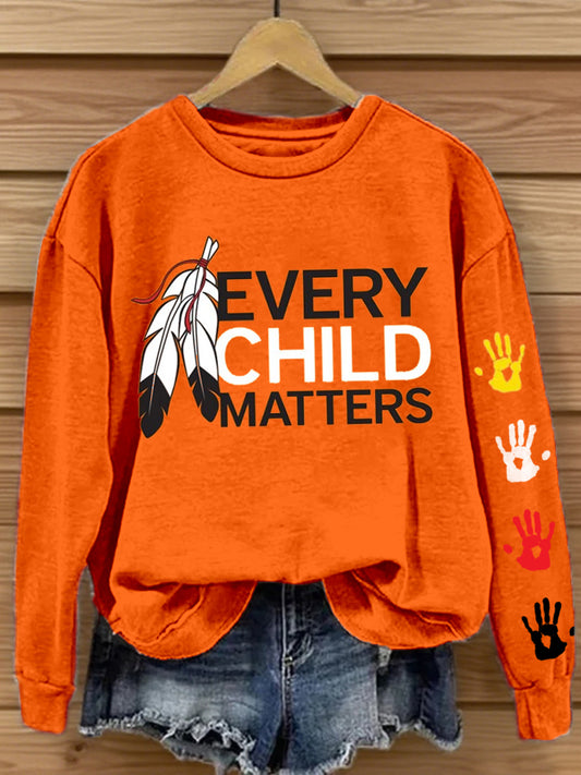 Women's Every Child Matters Print Sweatshirt