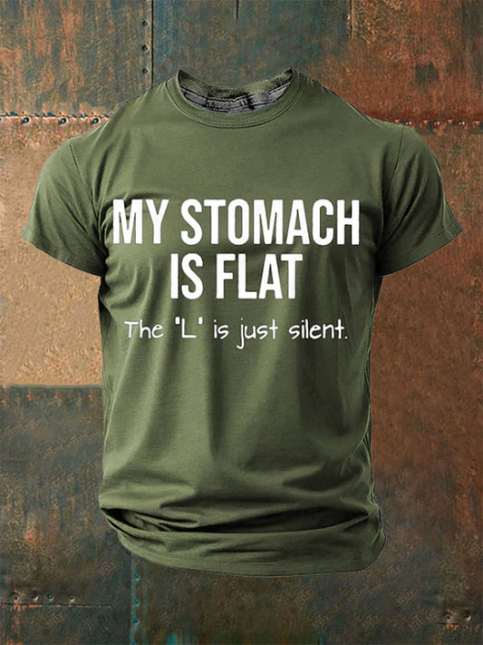 Men's Funny Slang Sarcasm 3D Print Short Sleeve T-Shirt