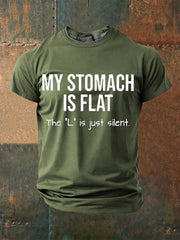 Men's Funny Slang Sarcasm 3D Print Short Sleeve T-Shirt