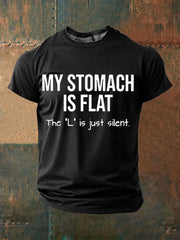 Men's Funny Slang Sarcasm 3D Print Short Sleeve T-Shirt