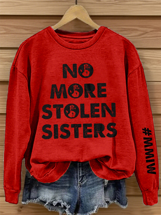 Women's MMIW Print Sweatshirt