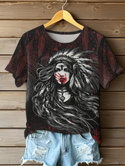 Women's MMIW Printed Casual T-Shirt