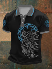 Men's Wolf Mask Odin Rune tops