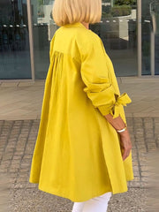 Women's Elegant Simple Linen Cardigan