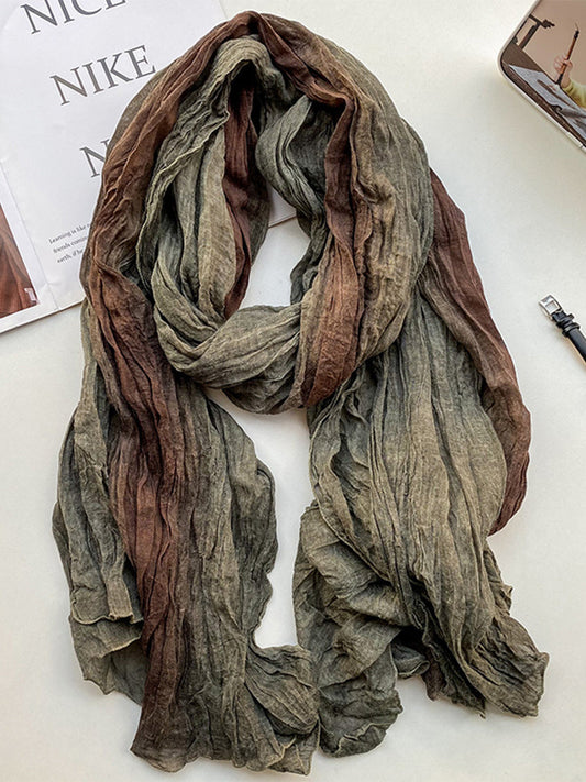 Women's Pink Dandelion Seagull Printed Scarf