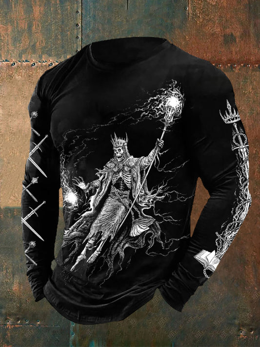Men's Necromancer Long Sleeve T-Shirts