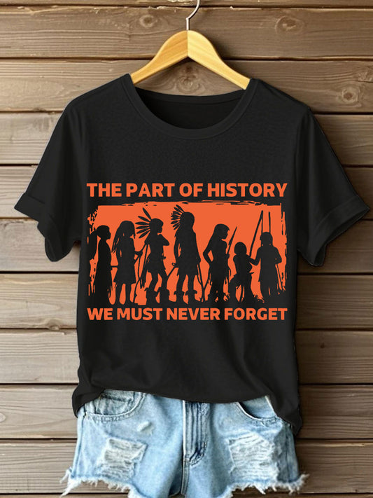 Women's clothing the art of history we must never forget T-shirts