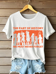 Women's clothing the art of history we must never forget T-shirts