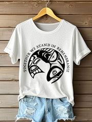 Women's Together we stand in remembrance T-shirts