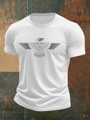 Men's Thunderbird Native American Print Casual T-shirt