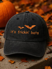 Unisex It's Frickin' Bats Halloween Hat