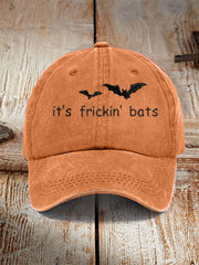 Unisex It's Frickin' Bats Halloween Hat