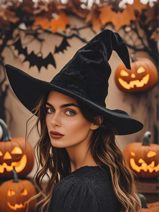 Unisex Halloween Witch Hat
