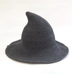 Unisex Halloween Knitted Witch Hat