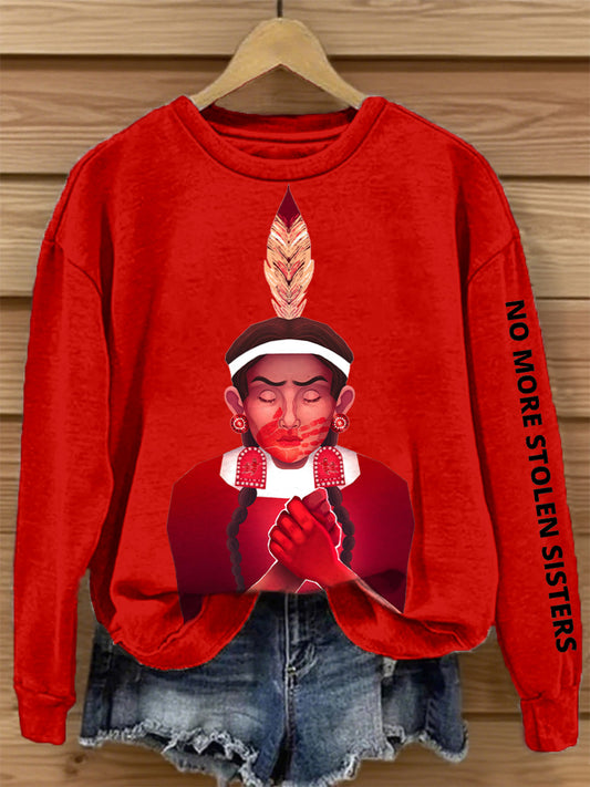 Women's MMIW Print Sweatshirt