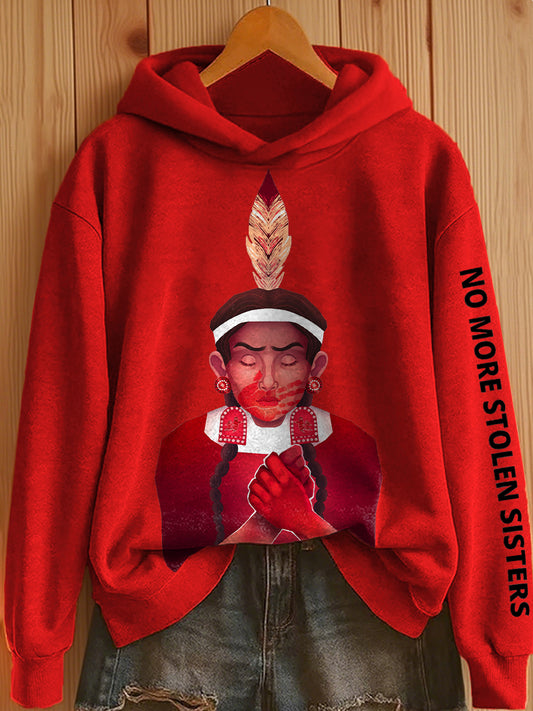 Women's No More Stolen Sisters Print Hoodie