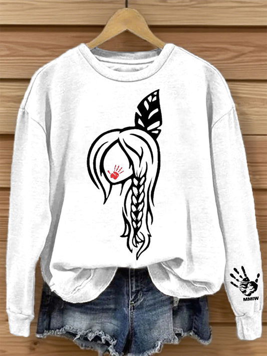 Women's MMIW Printed Sweatshirt
