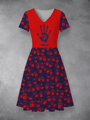 Women's MMIW Printed Dress