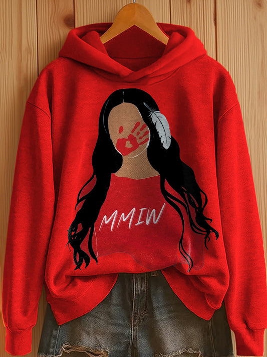 Women's MMIW Print Hoodie