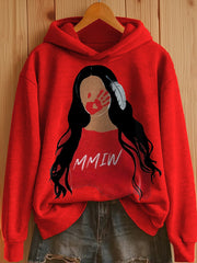 Women's MMIW Print Hoodie