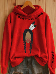 Women's MMIW Inspired Print Hoodie