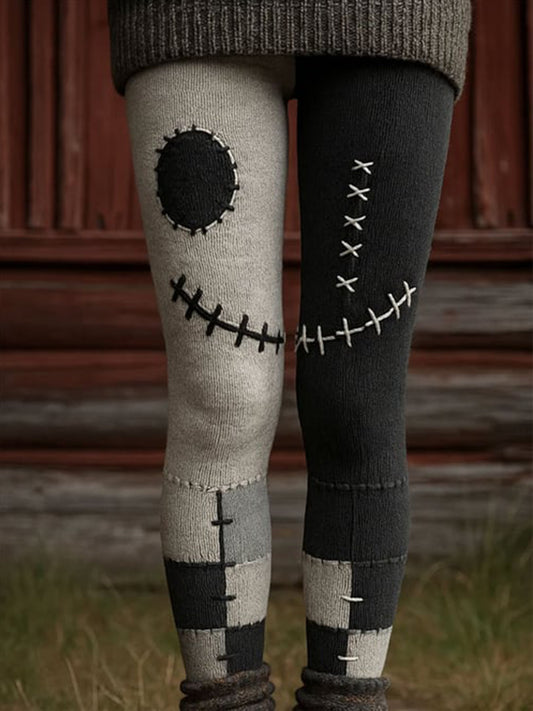 Women's Halloween Grimace Print Leggings