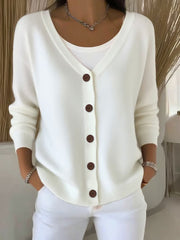 Women's Casual Button Cardigan