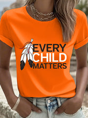 Women's Every Child Matters Print T-Shirt