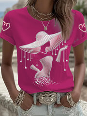 Women's Breast Cancer Awareness Short-sleeved T-shirt
