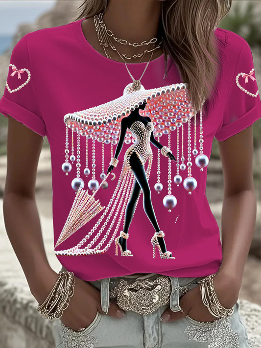 Women's Breast Cancer Awareness Short-sleeved T-shirt