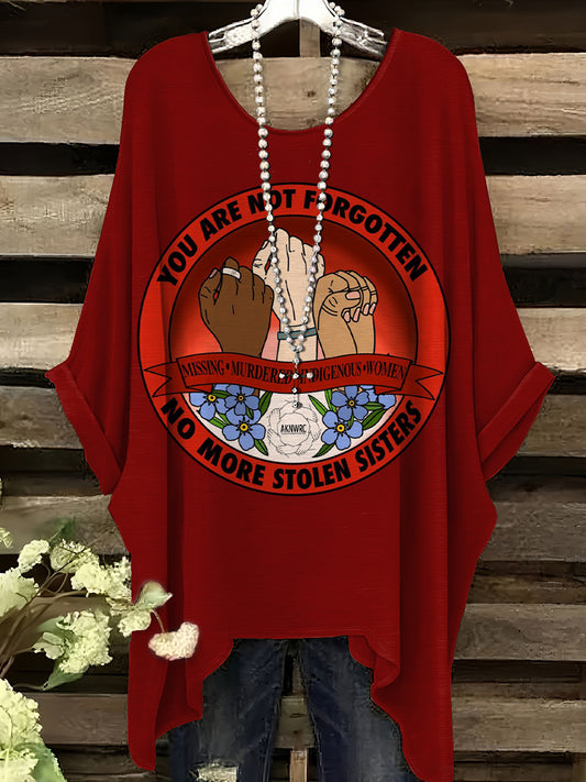 Women's MMIW casual tops