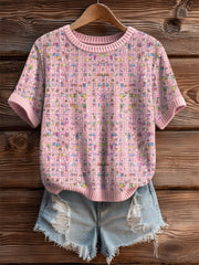 Women's Breast Cancer Plaid T-Shirts