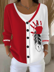 Women's MMIW cardigan