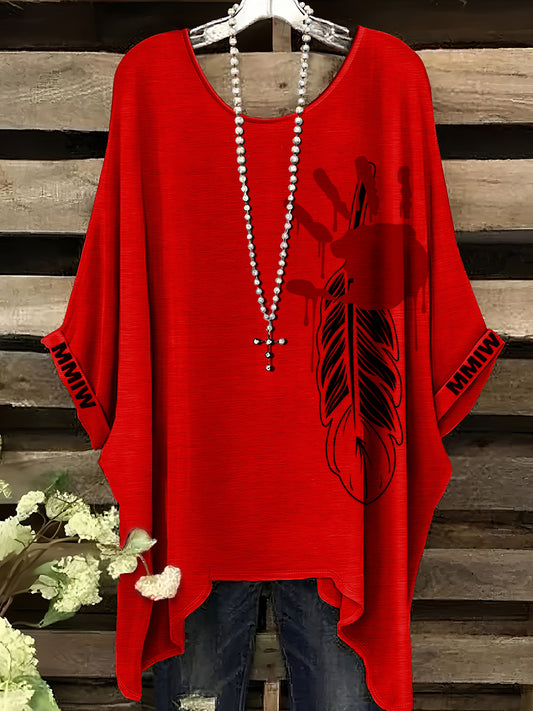 Women's MMIW casual tops