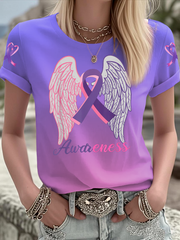 Women's Breast Cancer short-sleeved T-shirt