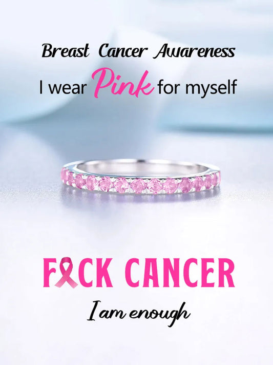 Women's breast cancer ring