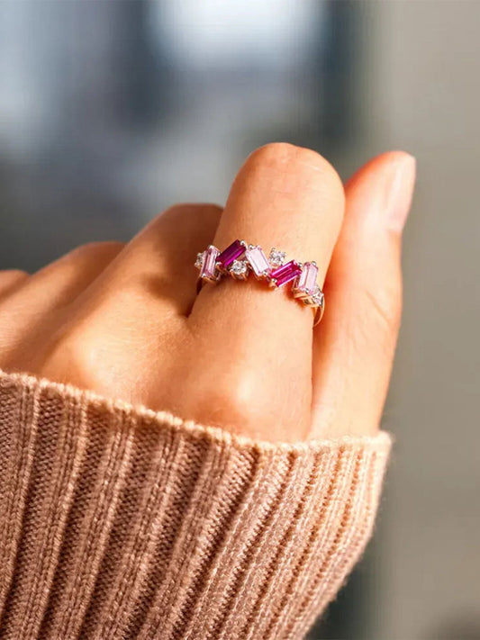 Women's breast cancer ring